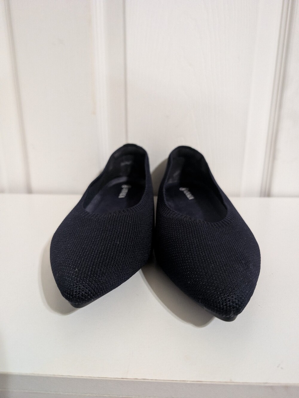 Vivaia Aria Womens Shoes Blue Flats Point Toe Knit Size 39 US 8-8.5 - Picture 3 of 9